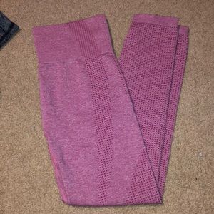 Pink Seamless Leggings